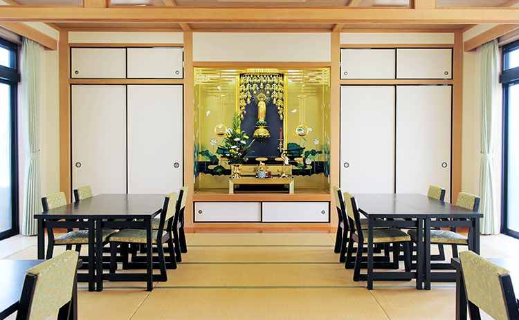 お斎会場(仏間)